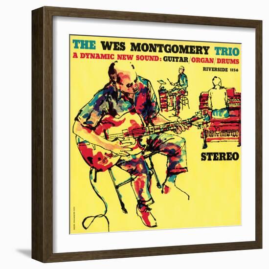 Wes Montgomery Trio - A Dynamic New Sound-null-Framed Art Print