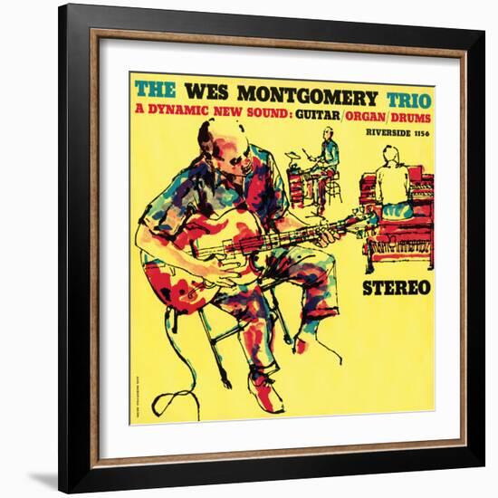 Wes Montgomery Trio - A Dynamic New Sound-null-Framed Art Print