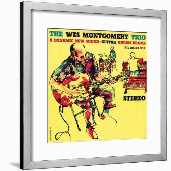 Wes Montgomery Trio - A Dynamic New Sound-null-Framed Art Print