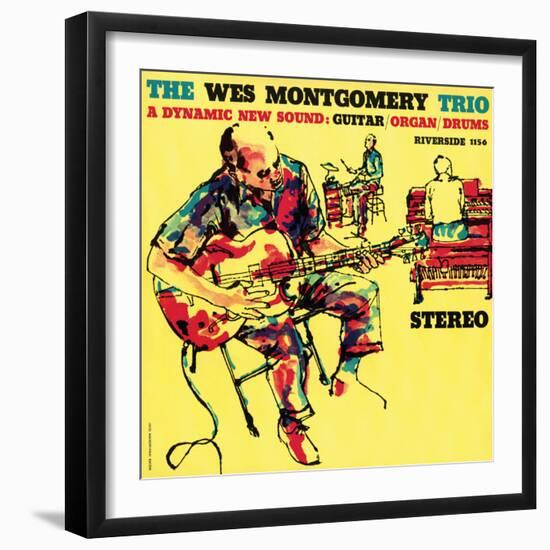 Wes Montgomery Trio - A Dynamic New Sound--Framed Art Print