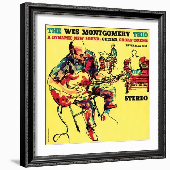 Wes Montgomery Trio - A Dynamic New Sound-null-Framed Art Print