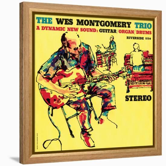 Wes Montgomery Trio - A Dynamic New Sound-null-Framed Stretched Canvas