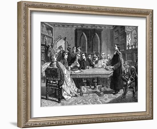 Wesley's 'Holy Club'-null-Framed Art Print