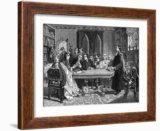 Wesley's 'Holy Club'-null-Framed Art Print