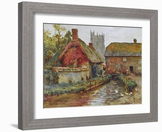 Wessex, Affpuddle 1906-Walter Tyndale-Framed Art Print