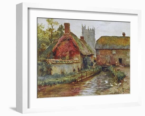 Wessex, Affpuddle 1906-Walter Tyndale-Framed Art Print