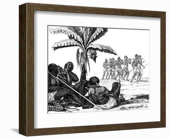 West African Slaves, Senegal-null-Framed Premium Giclee Print