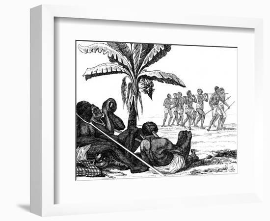 West African Slaves, Senegal-null-Framed Premium Giclee Print