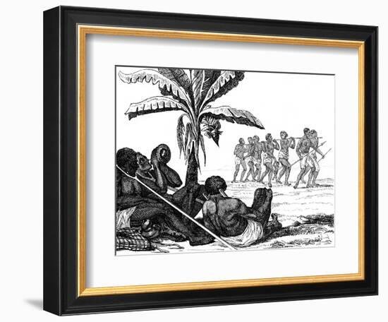 West African Slaves, Senegal-null-Framed Premium Giclee Print