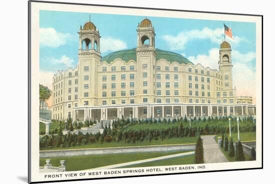 West Baden Springs Hotel, Indiana-null-Mounted Art Print