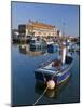 West Bay Harbour with Yachts and Fishing Boats, Bridport, UNESCO World Heritage Site, England-Neale Clarke-Mounted Photographic Print