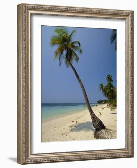 West Bay, Roatan, Largest of the Bay Islands, Honduras, Caribbean, Central America-Robert Francis-Framed Photographic Print