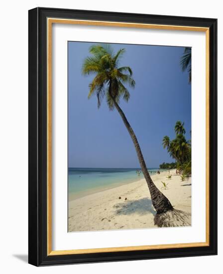 West Bay, Roatan, Largest of the Bay Islands, Honduras, Caribbean, Central America-Robert Francis-Framed Photographic Print
