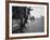 West Berlin Police Officers Jump from Truck as Two Others Come Running to Start Guard Duty-Paul Schutzer-Framed Photographic Print