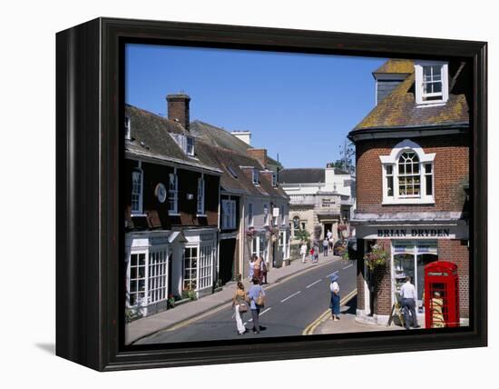 West Borough, Wimborne, Dorset, England, United Kingdom-J Lightfoot-Framed Premier Image Canvas