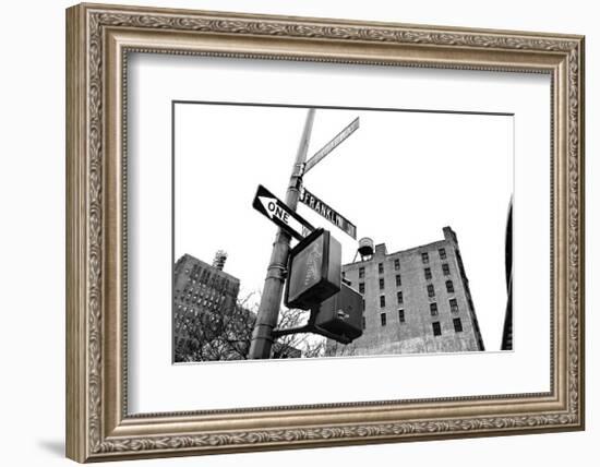 West Broadway and Franklin Street-Erin Clark-Framed Giclee Print