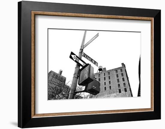 West Broadway and Franklin Street-Erin Clark-Framed Giclee Print