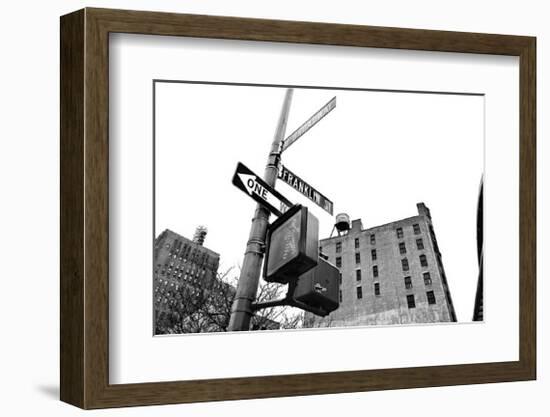 West Broadway and Franklin Street-Erin Clark-Framed Giclee Print