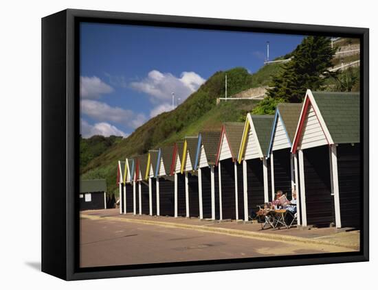 West Cliff, Bournemouth, Dorset, England, UK-Pearl Bucknall-Framed Premier Image Canvas