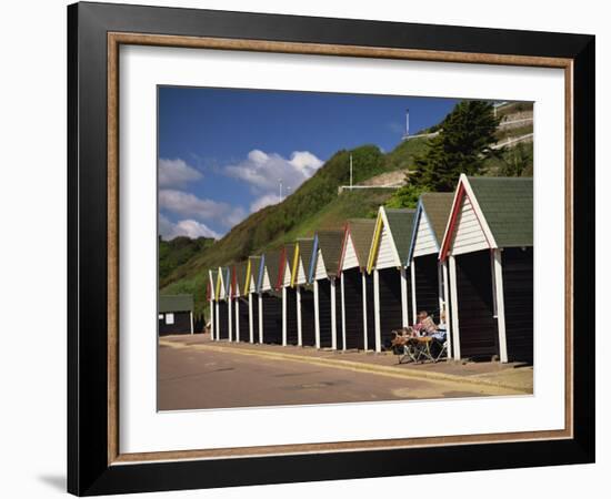 West Cliff, Bournemouth, Dorset, England, UK-Pearl Bucknall-Framed Photographic Print