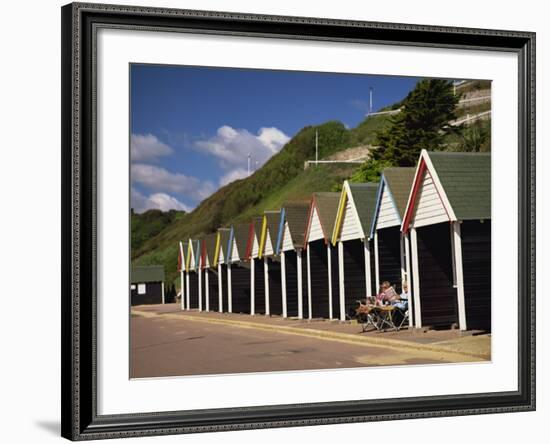 West Cliff, Bournemouth, Dorset, England, UK-Pearl Bucknall-Framed Photographic Print