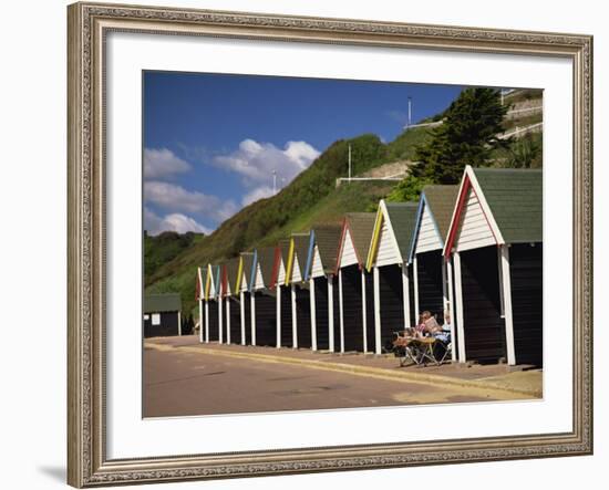 West Cliff, Bournemouth, Dorset, England, UK-Pearl Bucknall-Framed Photographic Print