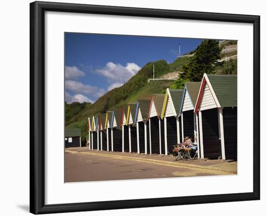 West Cliff, Bournemouth, Dorset, England, UK-Pearl Bucknall-Framed Photographic Print