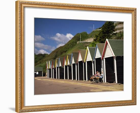 West Cliff, Bournemouth, Dorset, England, UK-Pearl Bucknall-Framed Photographic Print