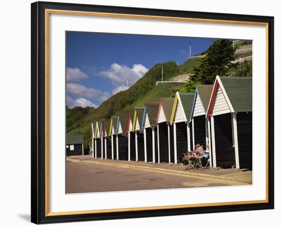 West Cliff, Bournemouth, Dorset, England, UK-Pearl Bucknall-Framed Photographic Print