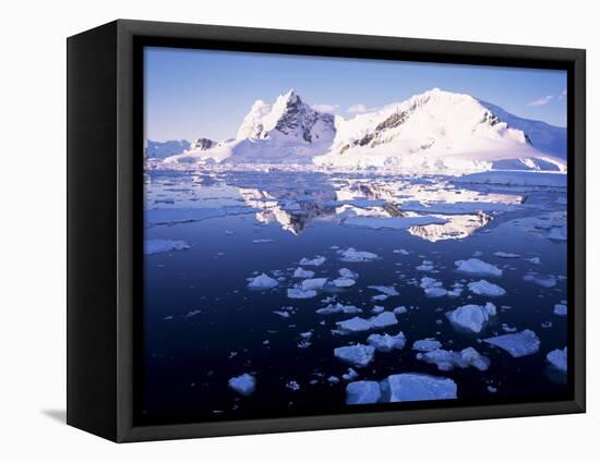 West Coast, Antarctic Peninsula, Antarctica, Polar Regions-Geoff Renner-Framed Premier Image Canvas