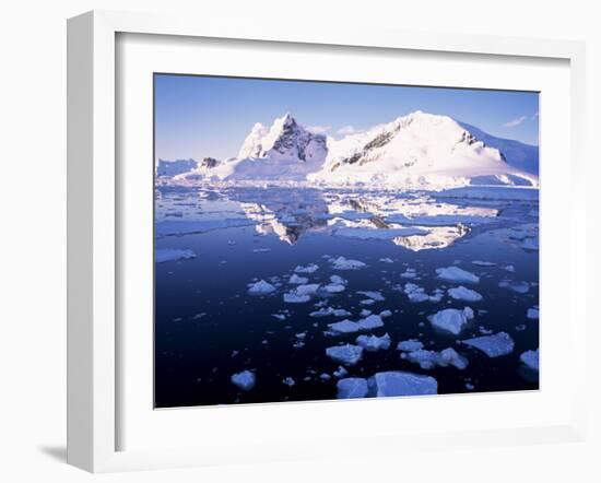 West Coast, Antarctic Peninsula, Antarctica, Polar Regions-Geoff Renner-Framed Photographic Print