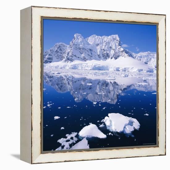 West Coast of Antarctic Peninsula, Antarctica-Geoff Renner-Framed Premier Image Canvas