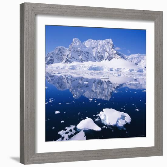 West Coast of Antarctic Peninsula, Antarctica-Geoff Renner-Framed Photographic Print