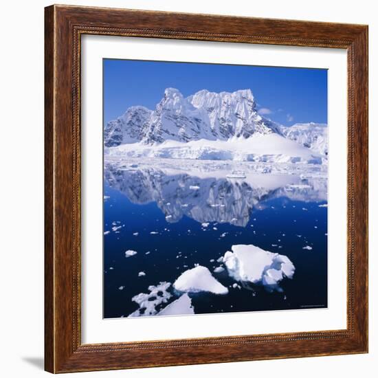 West Coast of Antarctic Peninsula, Antarctica-Geoff Renner-Framed Photographic Print