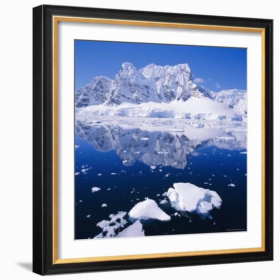 West Coast of Antarctic Peninsula, Antarctica-Geoff Renner-Framed Photographic Print