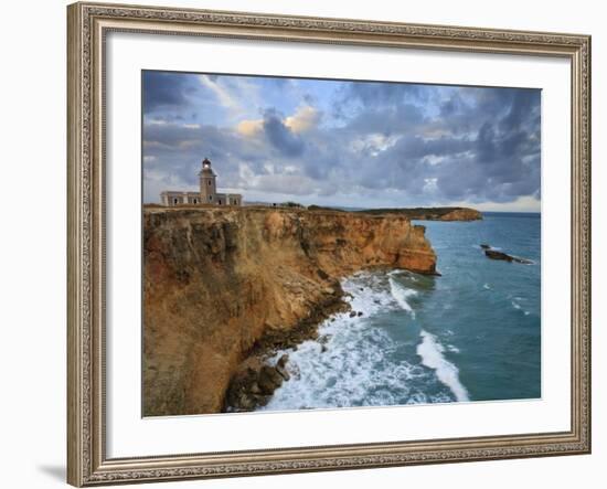 West Coast, Punta Jaguey, Faro De Cabo Rojo, Puerto Rico-Michele Falzone-Framed Photographic Print