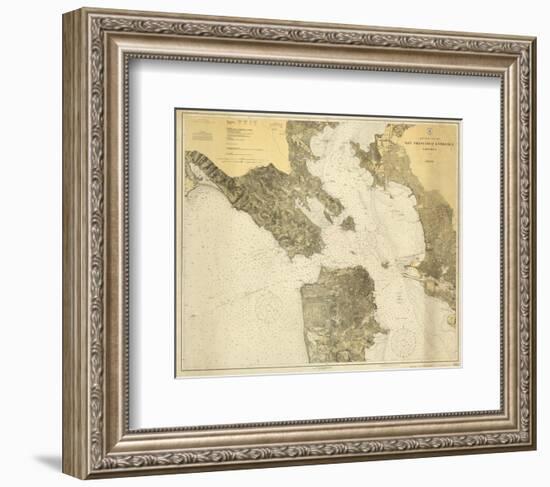 West Coast: San Francisco, California, c.1926-null-Framed Art Print