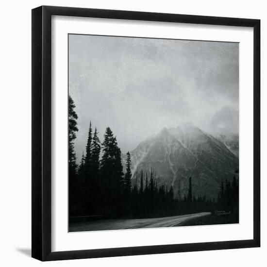 West Coast Wandering III No Words BW-Laura Marshall-Framed Photographic Print