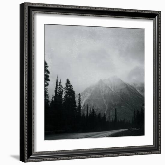 West Coast Wandering III No Words BW-Laura Marshall-Framed Photographic Print