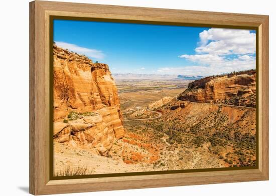 West Colorado Landscape-duallogic-Framed Premier Image Canvas