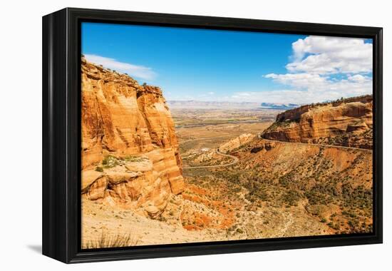 West Colorado Landscape-duallogic-Framed Premier Image Canvas