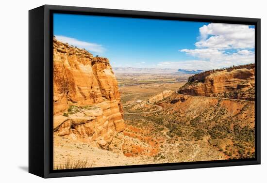 West Colorado Landscape-duallogic-Framed Premier Image Canvas