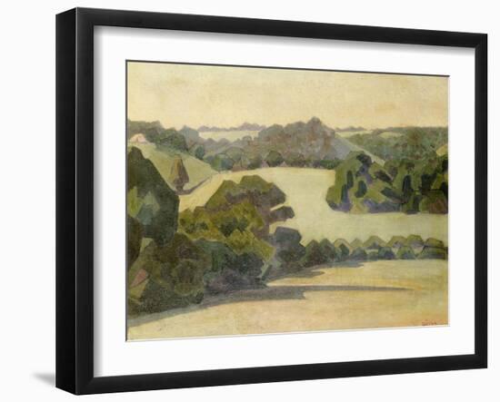 West Country Landscape-Robert Bevan-Framed Giclee Print