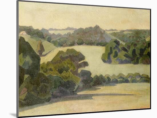 West Country Landscape-Robert Bevan-Mounted Giclee Print