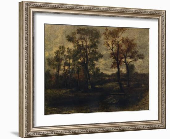 West End Fields, Hampstead, c1833-John Constable-Framed Giclee Print