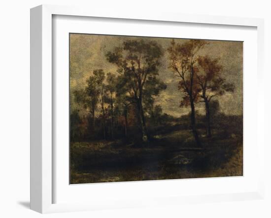 West End Fields, Hampstead, c1833-John Constable-Framed Giclee Print