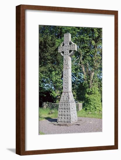West face of the Celtic Moone high cross, 9th century. Artist: Unknown-Unknown-Framed Giclee Print