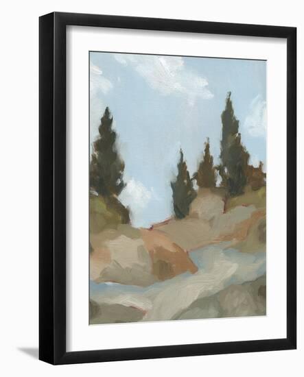 West Fork Hiking Trail II-Jacob Green-Framed Art Print