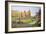 West Front and Gardens of Hatfield House, Herts-Ernest Arthur Rowe-Framed Giclee Print