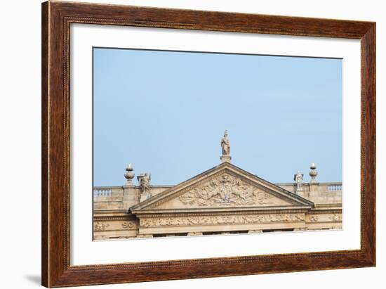 West Front, Chatsworth House, Derbyshire--Framed Photographic Print